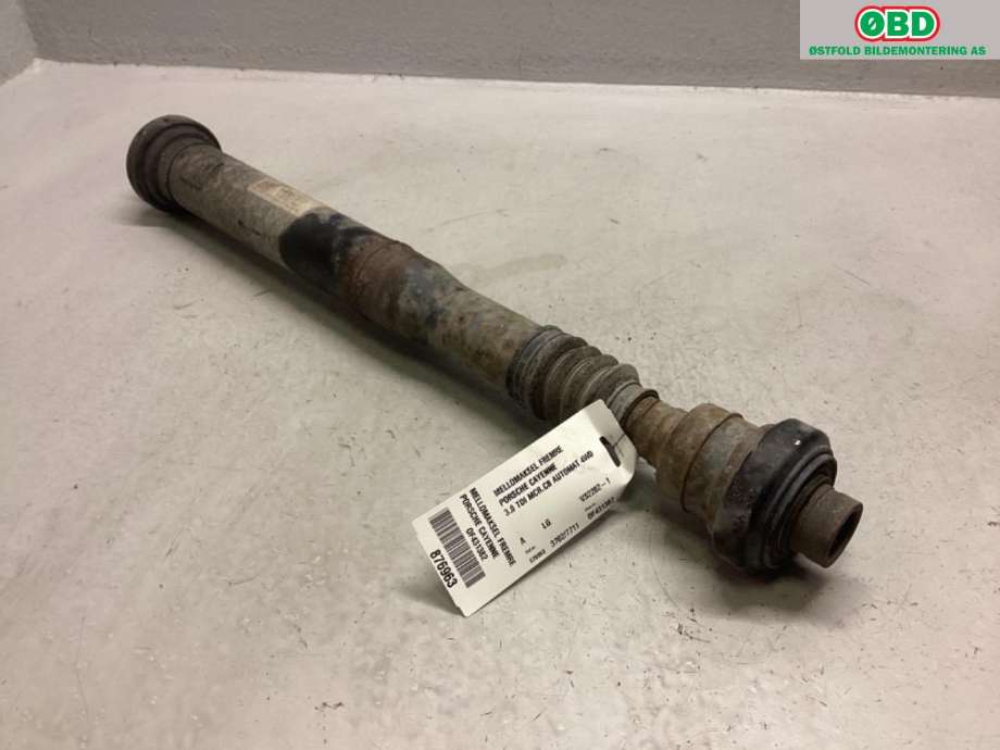 Mellomaksel fremre til Porsche Cayenne 2010-2017 (92A) (92A) (PORSCHE|958 421 010 10||7P0521101G)