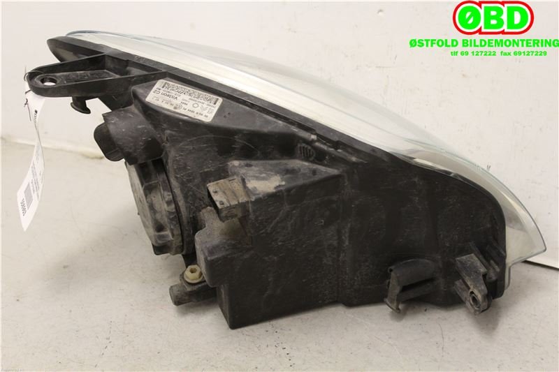 Frontlykt venstre halogen til Peugeot Partner 2002-2008 (Type I, Fase 2)  (PEUGEOT|6204 AX||9644150980)