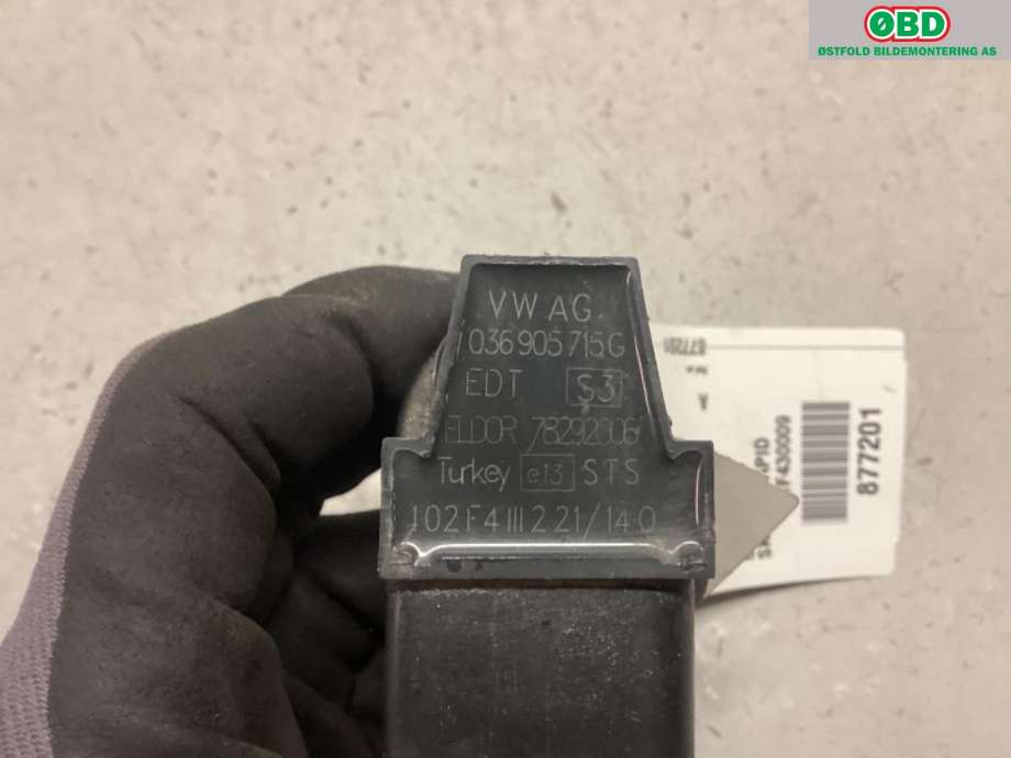 Coil elektronisk til Škoda Rapid 2012-2019  (SKODA|036 905 715 G|)