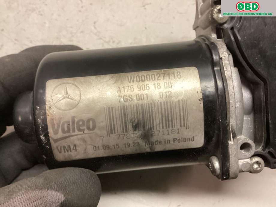 Viskermotor frontrute til Mercedes CLA 2013-2019 (C117) (C117) (MERCEDES|)