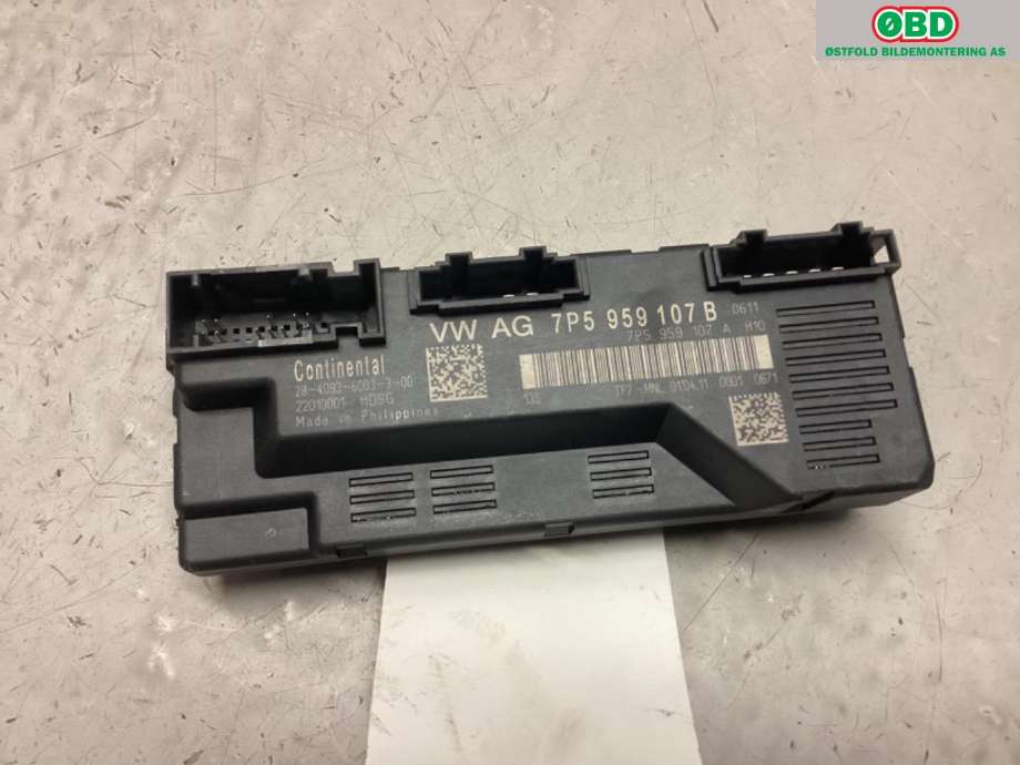 Styreenhet elektrisk bakluke til Porsche Cayenne 2010-2017 (92A) (92A) (PORSCHE|7P5 959 107 B||7P5959107B)