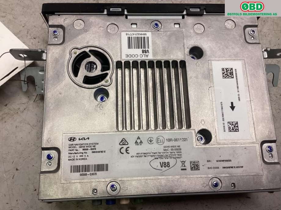 Bilstereo navigasjon til Hyundai Ioniq 5 2021-->>  (96560GI870|)