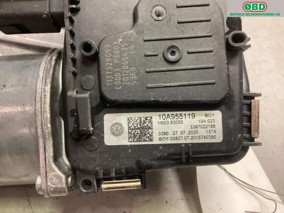 Viskermotor frontrute til VW ID.3 2020-->>  (VOLKSWAGEN|10A 955 113 A|)