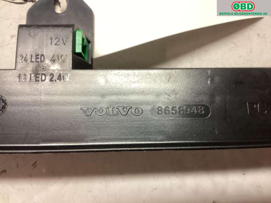 Baklykt bremselys bakrute til Volvo V70 2000-2004 (Type II, Fase 1) (VOLVO|)