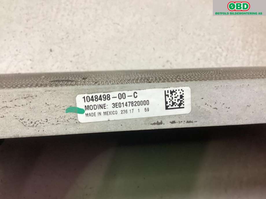 Radiator (automat gir) til Tesla Model X 2016-->>  (TESLA|)
