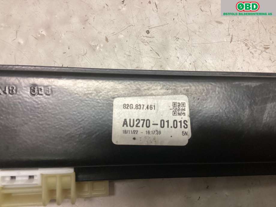 Ruteheis venstre foran til Audi A1 2018-->> (Type II) (AUDI|8W0 959 801|82G 837 461|)