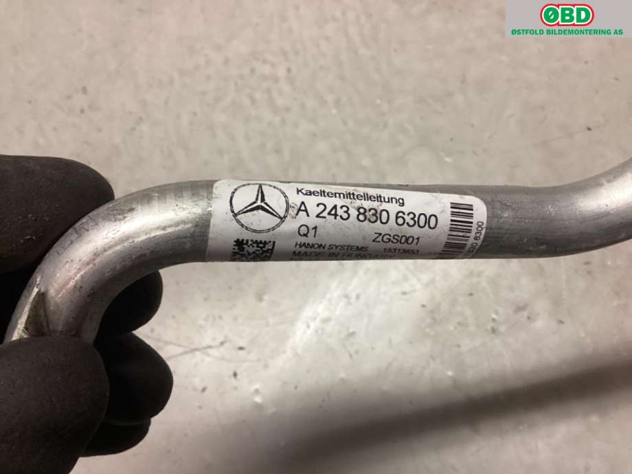 Aircondition rør til Mercedes EQB 2022-->>  (A 243 830 63 00|)