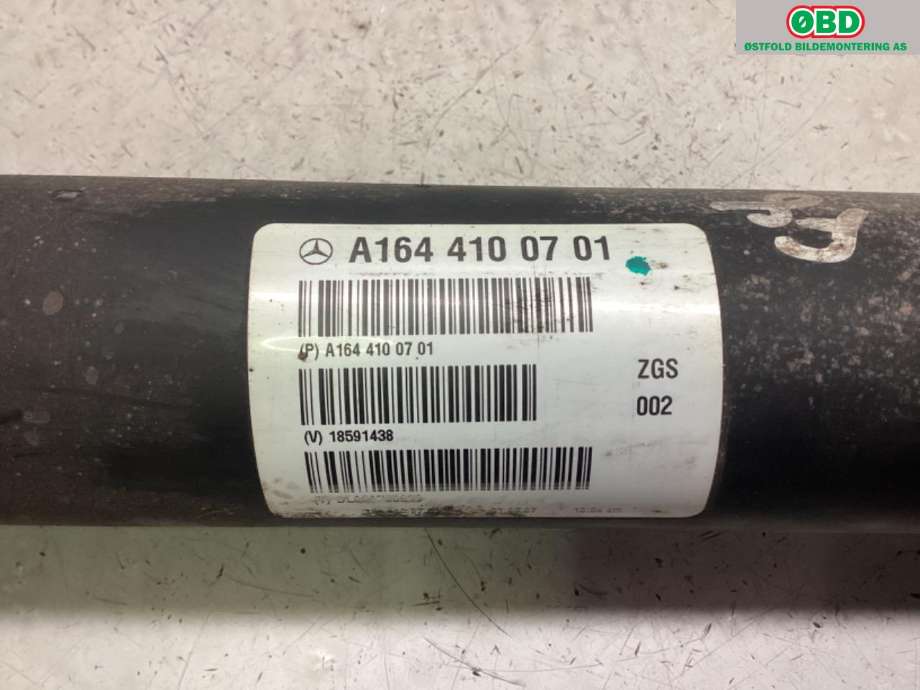 Mellomaksel fremre til Mercedes ML 2005-2011 (W164) (W164) (MERCEDES|)