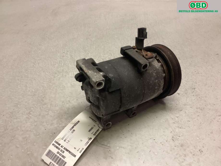 Aircondition kompressor til Hyundai Ix20 2010-2017  (HYUNDAI|977012K001|)