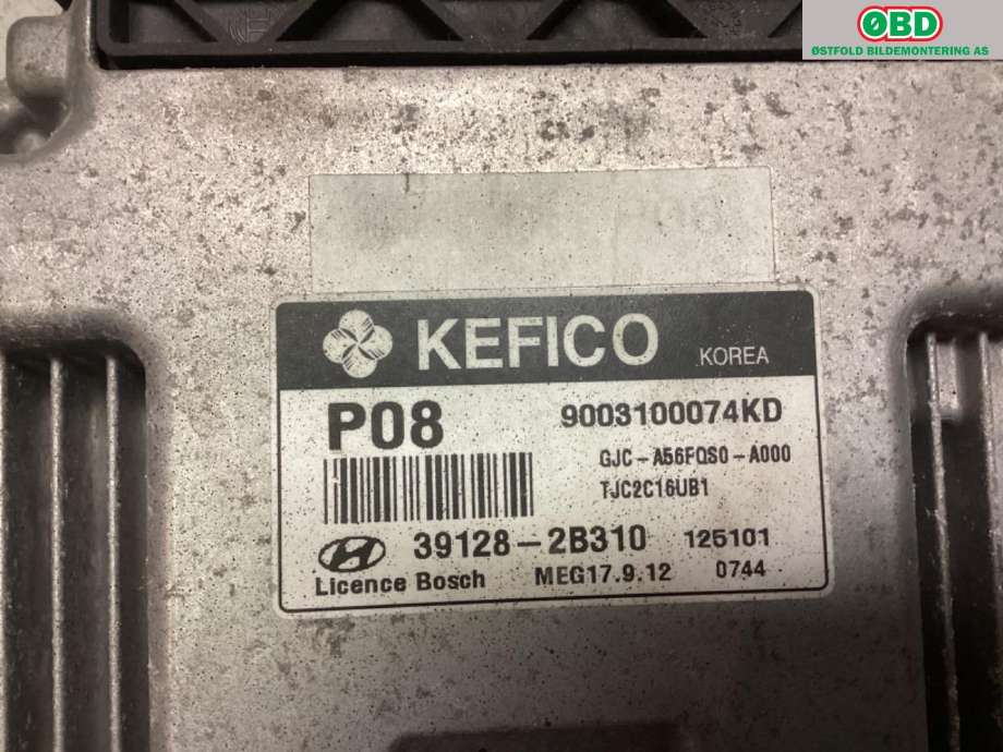 Styreenhet motor til Hyundai Ix20 2010-2017  (HYUNDAI||39128-2B310)