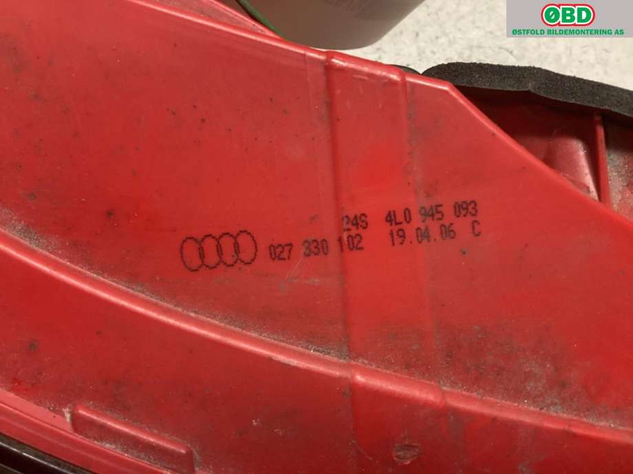 Baklykt venstre til Audi Q7 2006-2010 (Type I, Fase 1)  (AUDI|4L0 945 093||4L0945093)