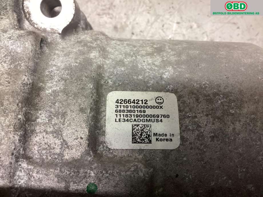 Aircondition kompressor til Opel Ampera-e 2017-->> (Type II)  (OPEL||42664212)