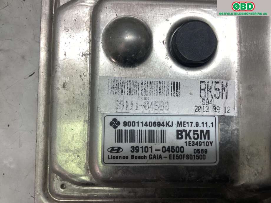 Styreenhet motor til Hyundai i10 2014-2018 (Type II)  (HYUNDAI|3910104500|)