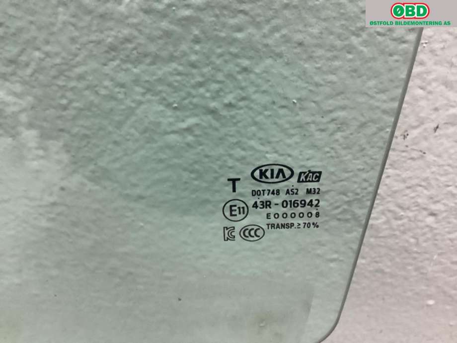 Siderute venstre bak til Kia Rio 2017-->> Type IV (KIA|83410H8010|)