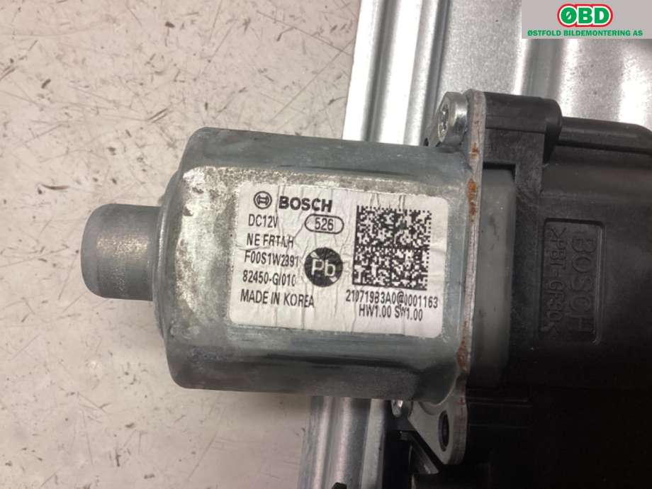Ruteheis venstre foran til Hyundai Ioniq 5 2021-->>  (82403GI000|82450GI010|)