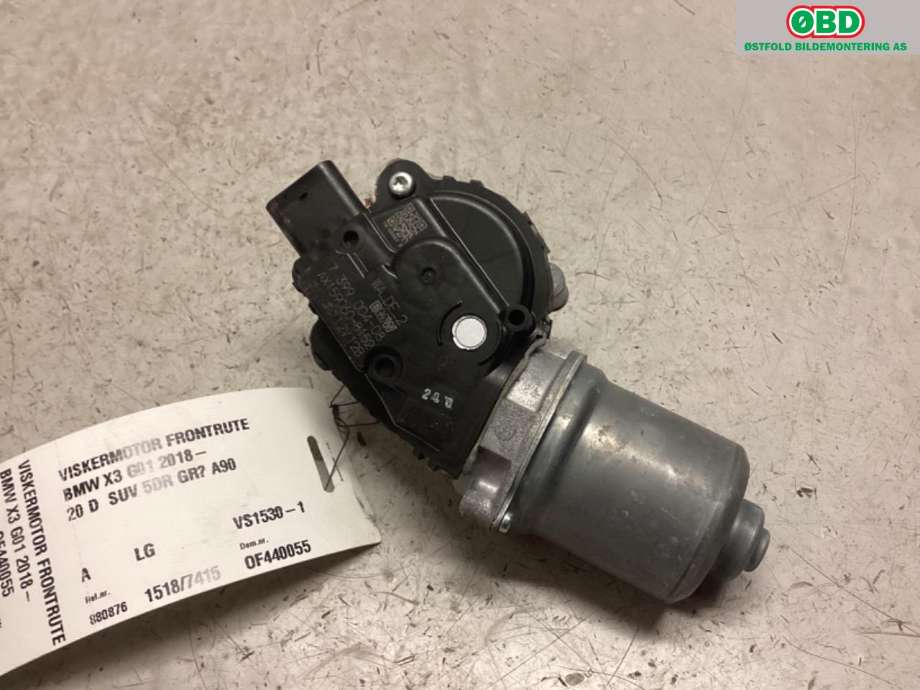 Viskermotor frontrute til BMW X3 2017-->> (G01) (G01) (BMW||7399004)