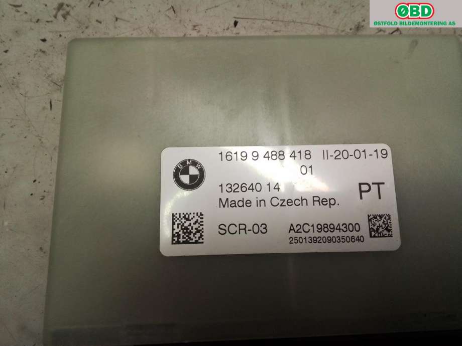 Diverse deler til BMW X3 2017-->> (G01) (G01) (BMW|16 19 7 491 123|)