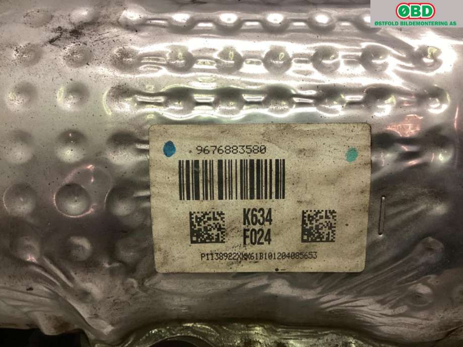 Katalysator til Peugeot 5008 2010-2017 (Type I) (PEUGEOT|1738 42|)