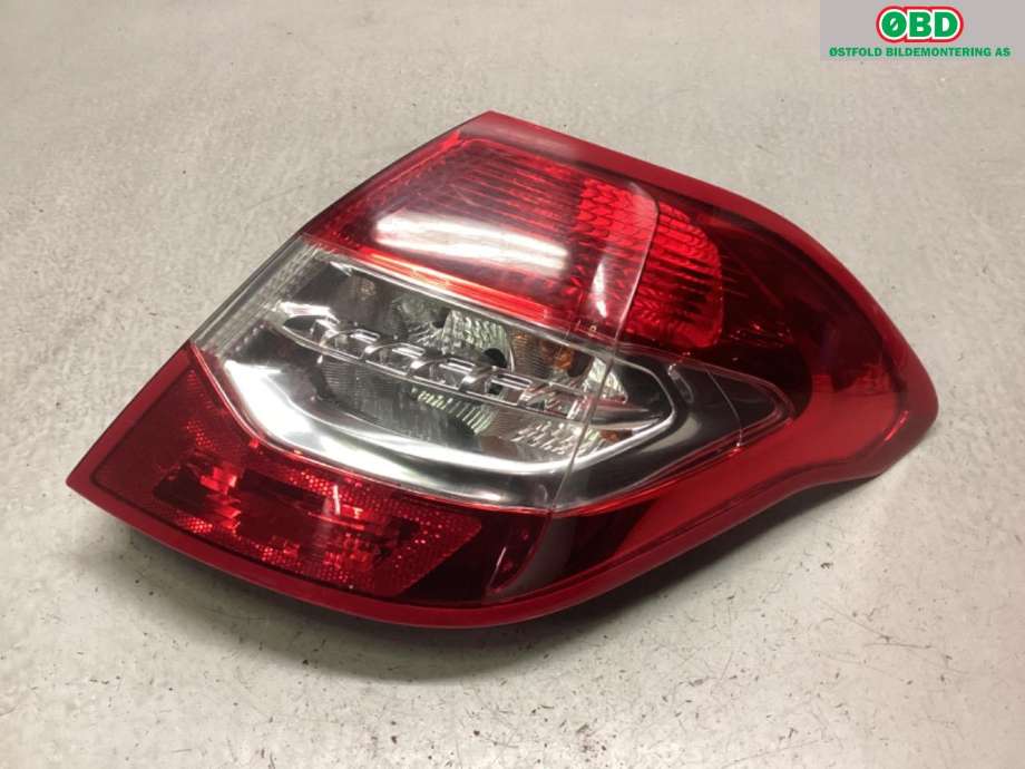 Baklykt høyre til Citroën C4 2011-2017 (Type II) (CITROEN|6351 KS|)