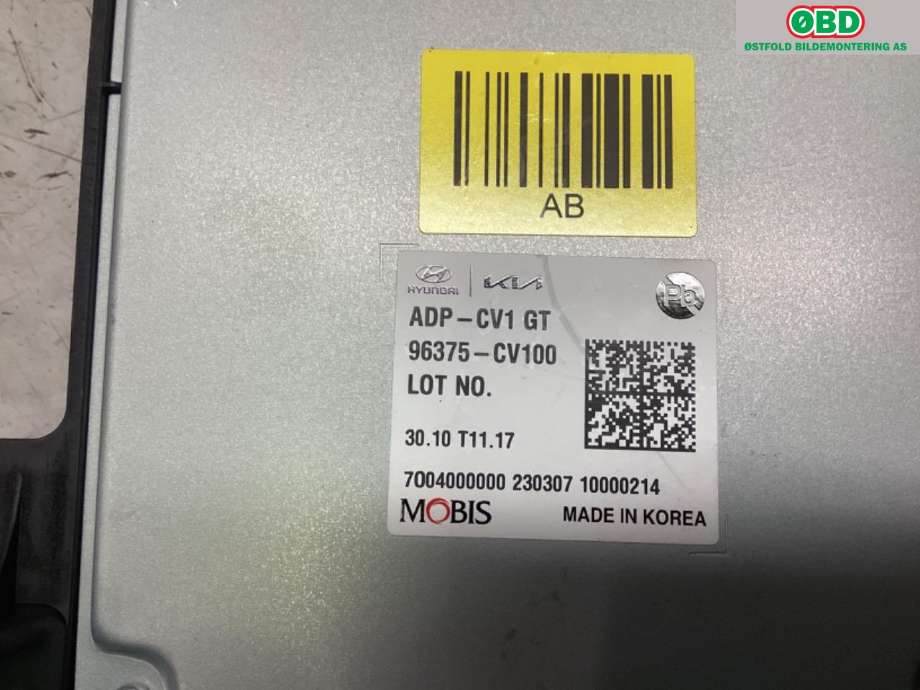 Bilstereo forsterker til Kia EV6 2021-->>  (KIA EV6 GT-LINE||96375CV100)
