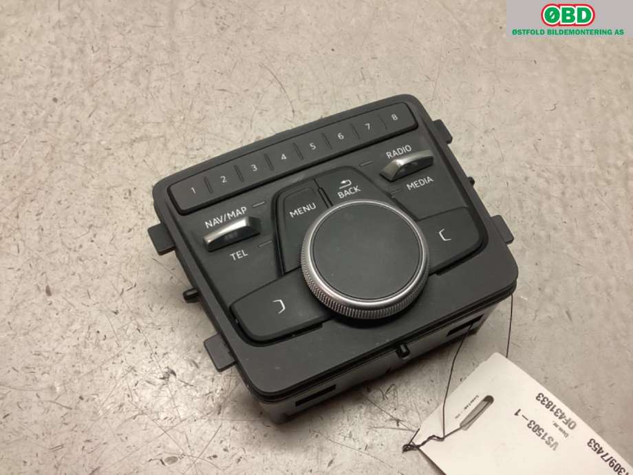 Bryter diverse til Audi A4 2015-2019 (Type V, Fase 1) (B9) (B9) (AUDI|8W0 919 614 N|)