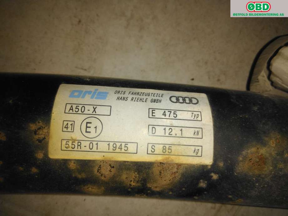 Hengerfeste til Audi A6 2014-2018 (Type IV, Fase 2) (C7) (C7) (AUDI|4G0 800 491 Q|)