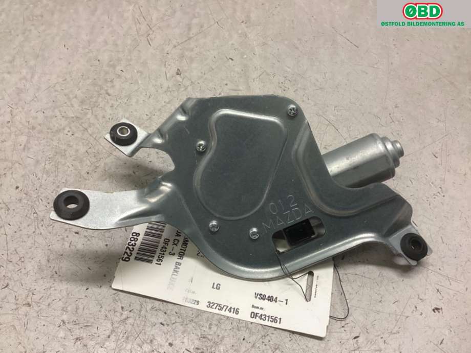 Viskermotor bakrute til Mazda CX-3 2015-2022 (MAZDA|D10E-67-450|)