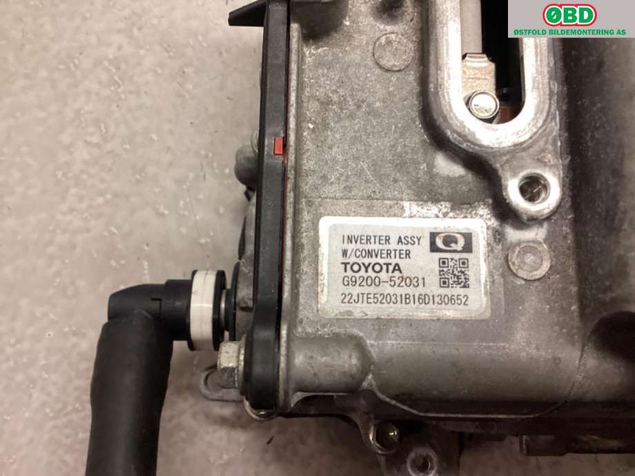 Inverter elbil til Toyota Yaris 2014-2020 (Type III, Fase 2)  (TOYOTA|G920059045||G920052031)