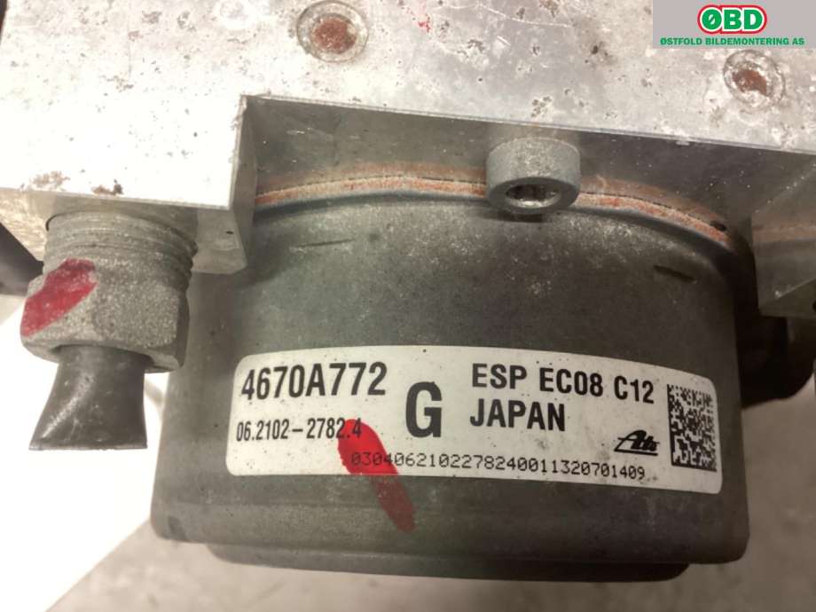 ABS sentral til Mitsubishi ASX 2010-2019  (MITSUBISHI|4670A773|)