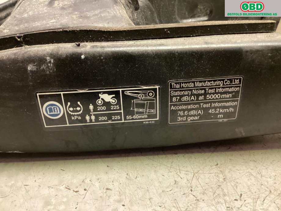 MC, Svingarm til MC Honda Øvrige 0-->>  (HONDA CBF125NA|52200-K98-E20|)