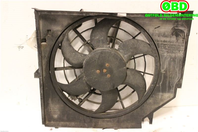 Kjølevifte til VW Polo 2009-2014 (Type V, Fase 1)  (VOLKSWAGEN|6R0 959 455 C|6R0 959 455 E|)
