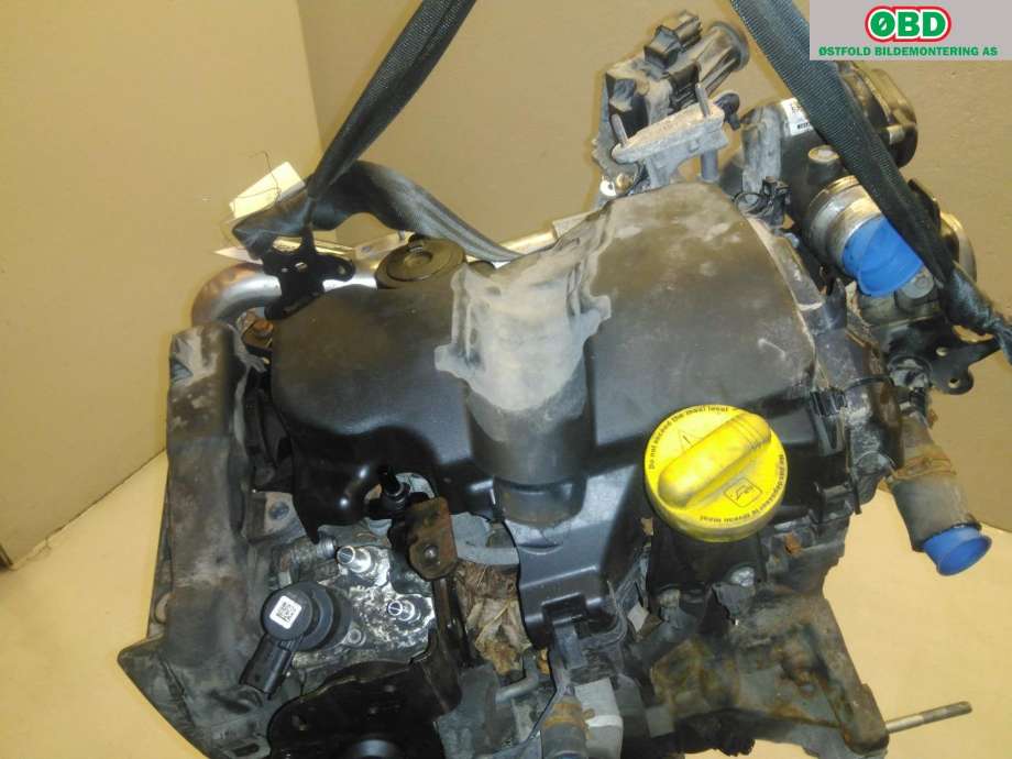 Motor diesel til Renault Clio 2012-2016 (Type IV, Fase 1) (RENAULT|100011412R|K9K608|)