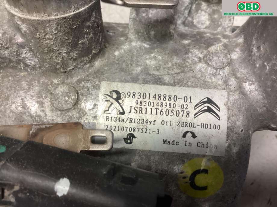 Aircondition kompressor til Opel Vivaro C 2020-->>  (|9830148880)