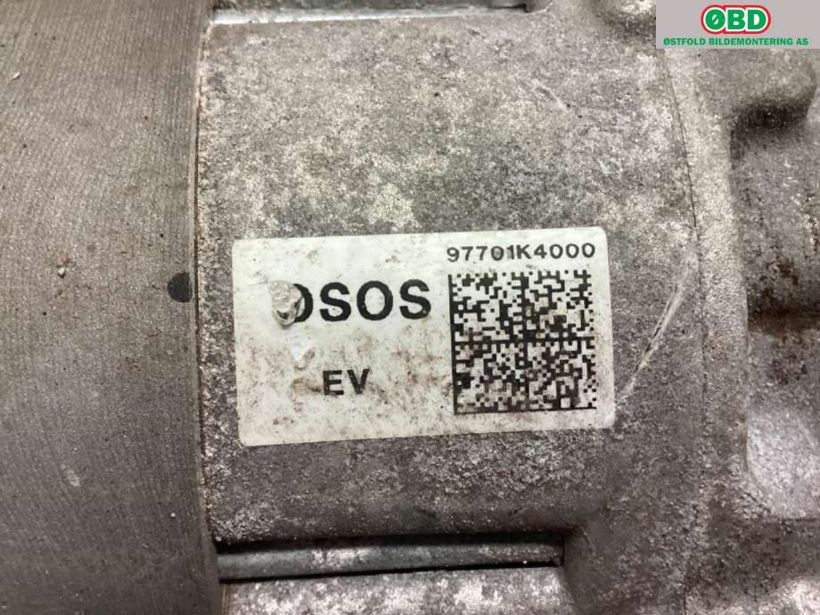 Aircondition kompressor til Hyundai Ioniq Electric 2019-->> (Fase 2)  (HYUNDAI|97701G7200|)