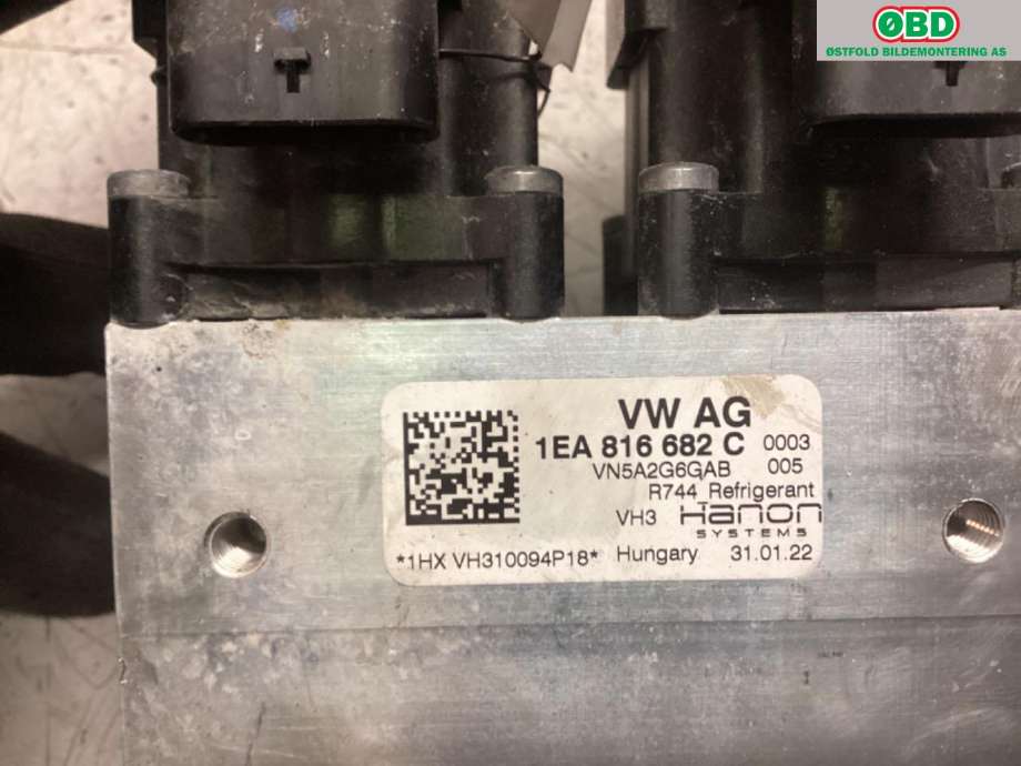 Varmeapparat diverse til VW ID.4 2020-->>  (1EA 816 682 D||1EA 816 682 C)
