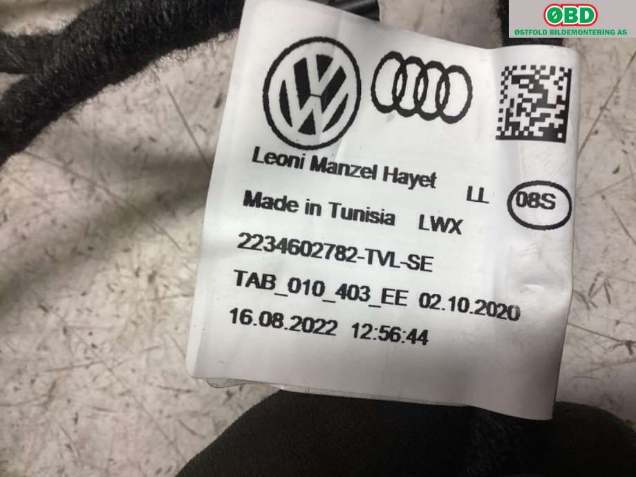 Ledningsnett til Audi Q4 e-tron 2021-->>  (AUDI|)