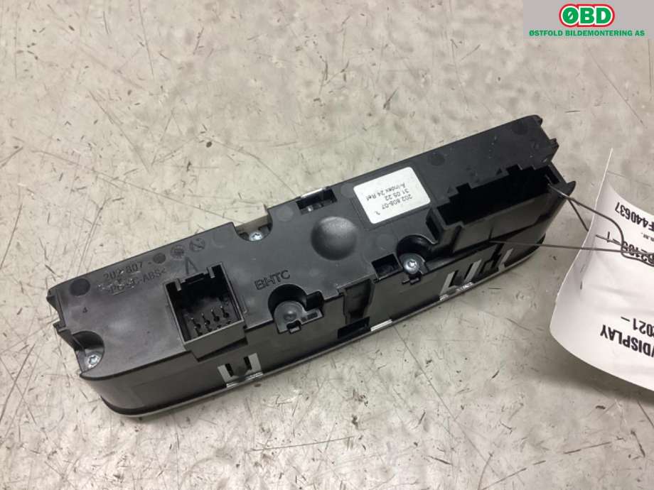 Varmeapparat betjening til Audi Q4 e-tron 2021-->> (AUDI|8W0 919 158|)