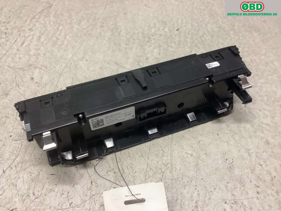 Varmeapparat betjening til Audi Q4 e-tron 2021-->>  (AUDI|89A 820 043 A|)