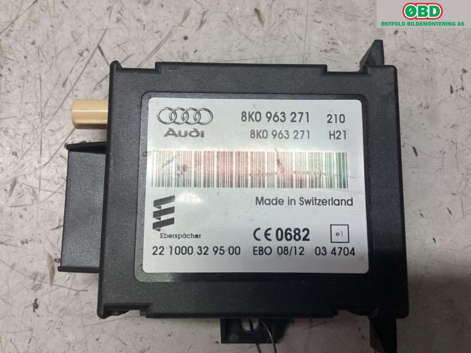 Styreenhet diverse til Audi Q5 2008-2012 (Type I, Fase 1)  (AUDI|8K0 963 271|)