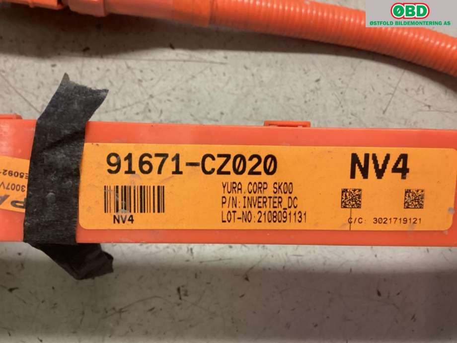 Kabel høy volt (HV) hybrid til Hyundai Tucson 2021-->> (HYUNDAI|91671CZ020|)