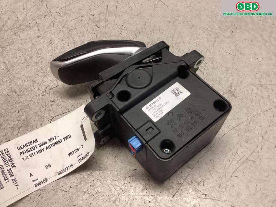 Girstang/girvelger automat til Peugeot 3008 2016-->> (Type II)  (PEUGEOT|16 350 774 80|)