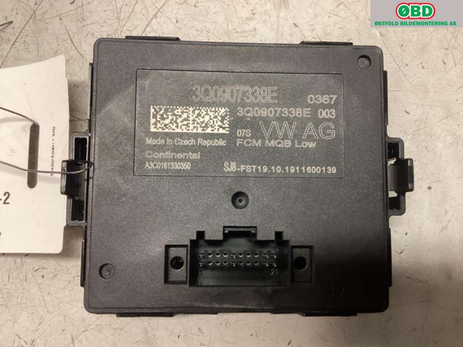 Styreenhet xenon/ballast til VW T-Roc 2017-->>  (VOLKSWAGEN|3Q0 907 338 E||3Q0907338E)
