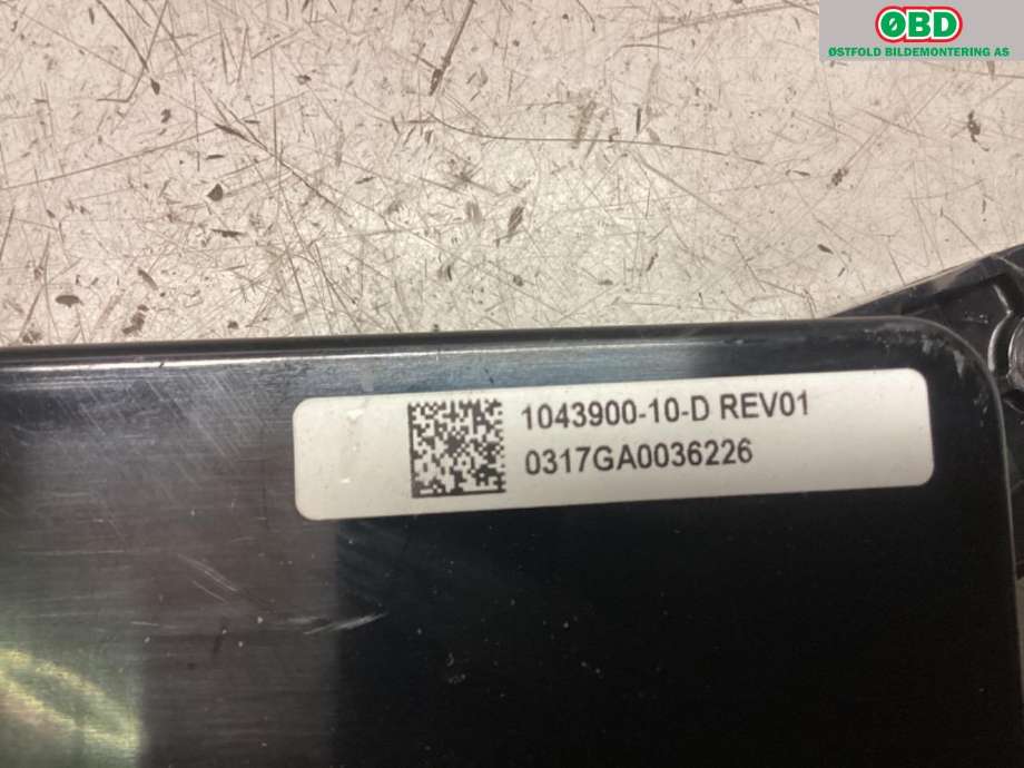 Styreenhet comfort (BCM) til Tesla Model X 2016-->>  (TESLA||104390010D)