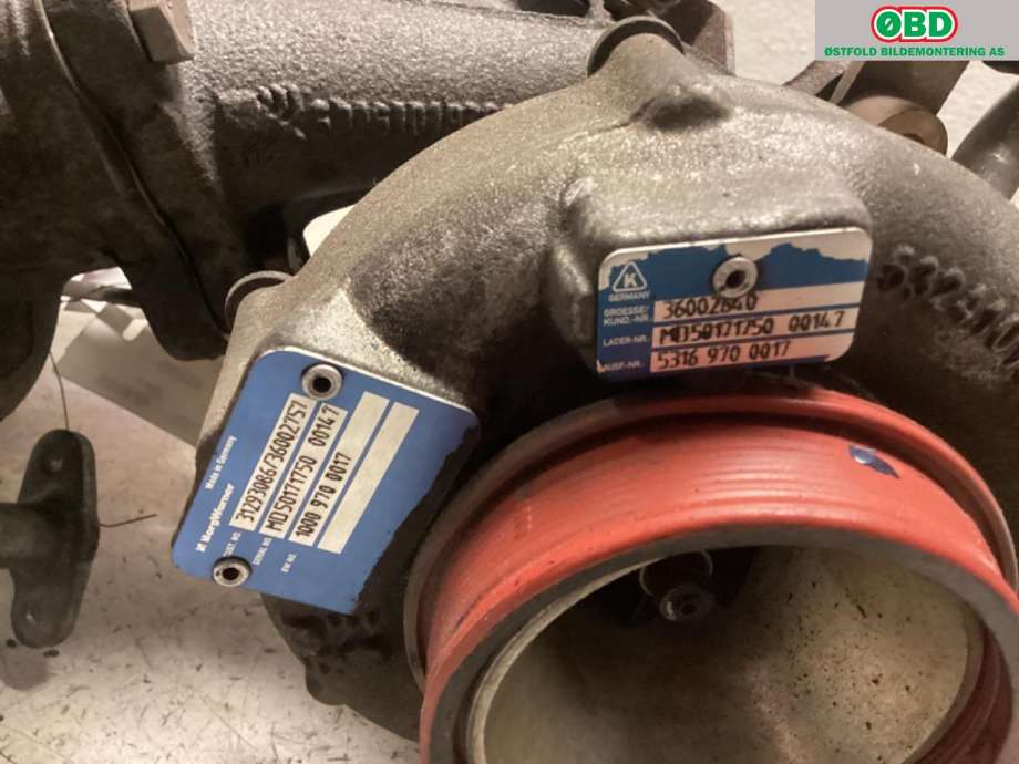 Turbo til Volvo XC60 2008-2013 (Type I, Fase 1)  (VOLVO|36012552|)