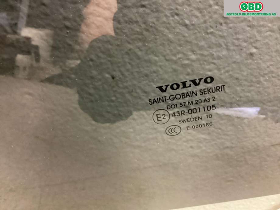 Siderute høyre bak til Volvo XC60 2008-2013 (Type I, Fase 1)  (VOLVO|31386799|)