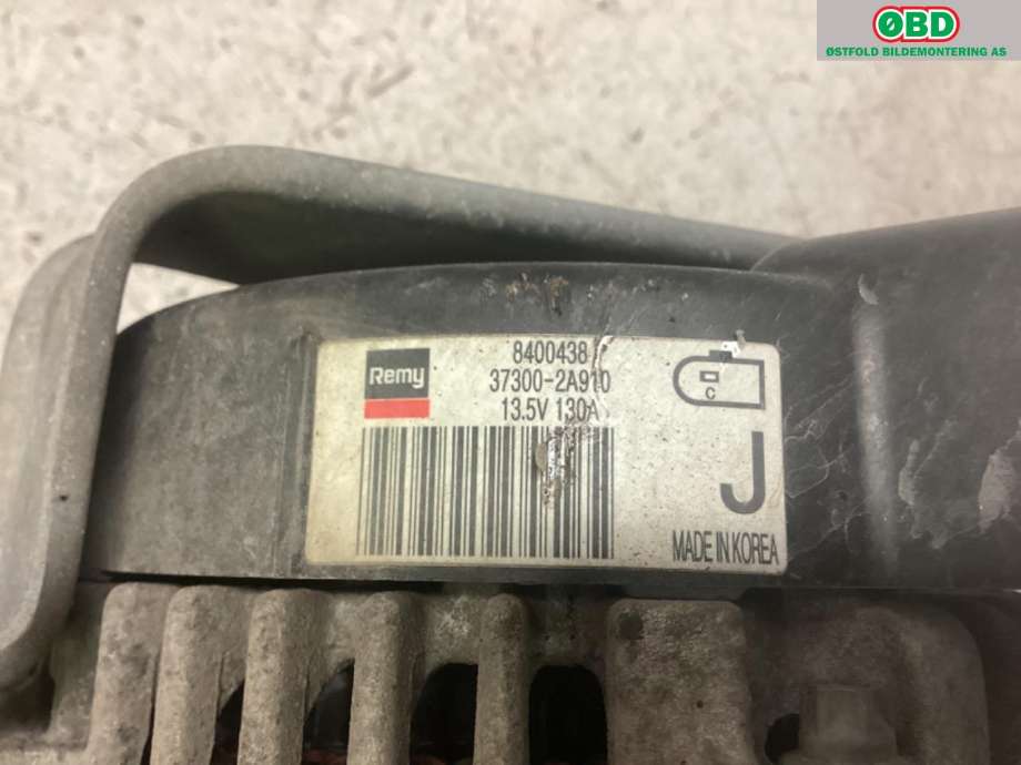 Dynamo til Kia Optima 2017-2020  (KIA|373002A910|)