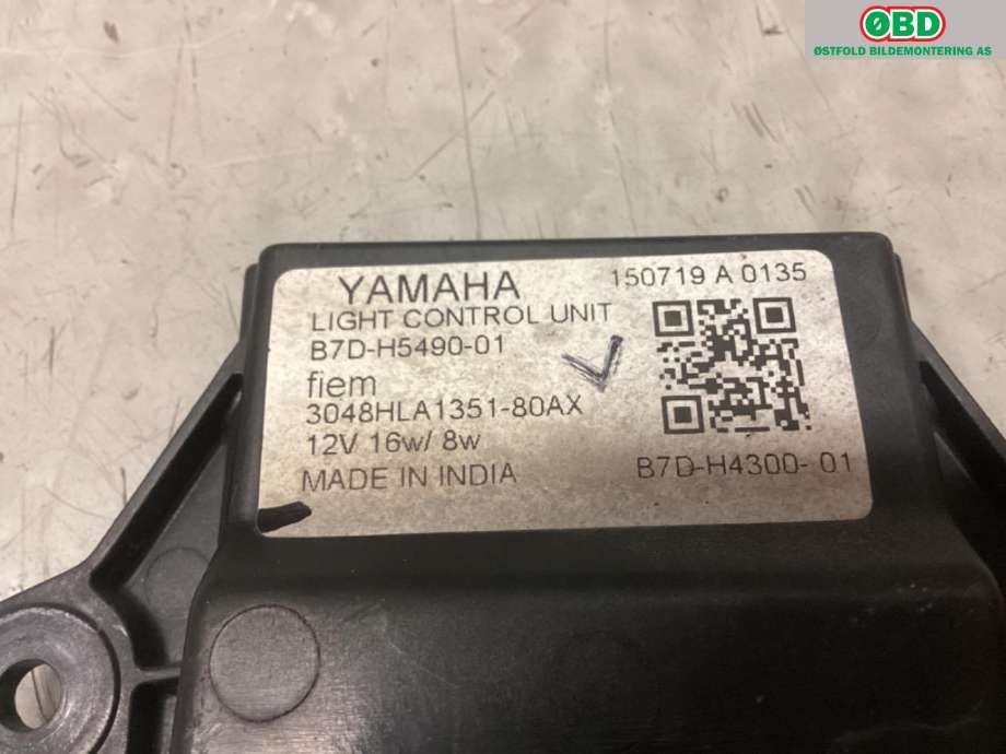 Styreenhet diverse til MC Yamaha Øvrige 0-->>  (YAMAHA MTN125-A|B7D-H5490-01|)