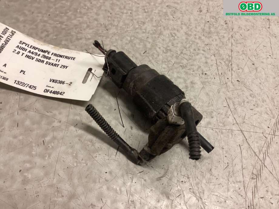 Spylerpumpe foran til Audi A4, 2007-2014 (Type IV) (B8) (B8) (AUDI|1K6 955 651)