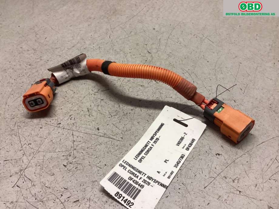 Kabel høy volt (HV) hybrid til Opel Corsa F, 2019-->> (OPEL Corsa-e|)