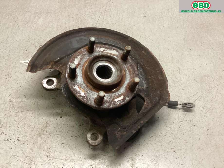 Hjulspindel høyre foran til Nissan Qashqai 2010-2014 (Type I, Fase 2)  (NISSAN|40014JD000|)